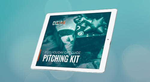 2020 Holiday Gift Guide Pitching Kit 2020 Holiday Gift Guide Pitching Kit