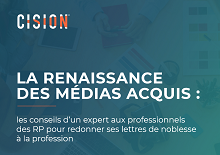 La renaissance des médias acquis : les conseils d’un expert aux professionnels des RP pour redonner ses lettres de noblesse à la profession La renaissance des médias acquis : les conseils d’un expert aux professionnels des RP pour redonner ses lettres de noblesse à la profession